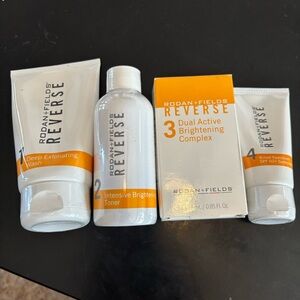 Rodan + Fields Reverse Set of Four NEW unopened face wash serum